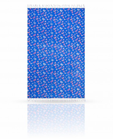 Палантин Женский S20-BUTTFLY/ROYAL.BLUE